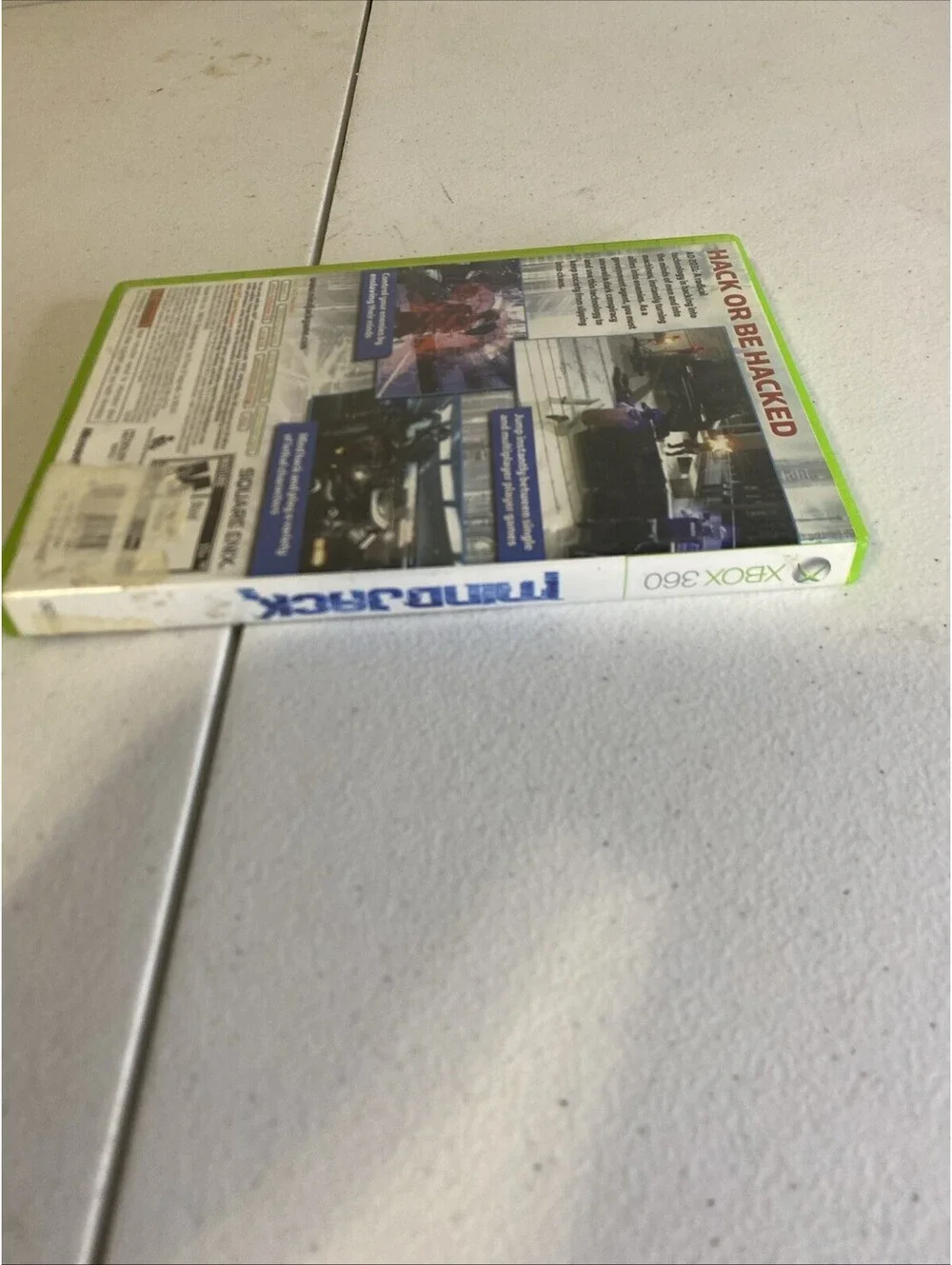 MindJack (Microsoft Xbox 360, 2011) w/Manual Tested Working